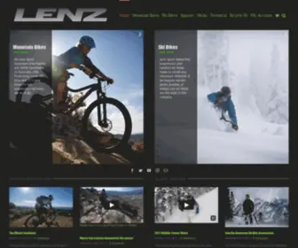 Lenzsport.com(American Made bikes) Screenshot
