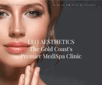 Leoaesthetics.com.au(Injectables) Screenshot