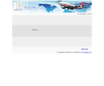 Leoaircargo.com(Leo Air Cargo Co) Screenshot