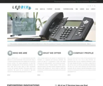 Leobix.com(IT Company in UAE) Screenshot