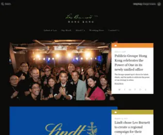 Leoburnett.hk(Leo Burnett Worldwide) Screenshot