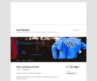 Leocaseiro.com.br(Leo Caseiro) Screenshot