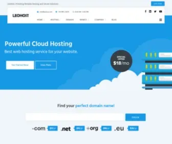 Leohost.net(LeoHost Network) Screenshot