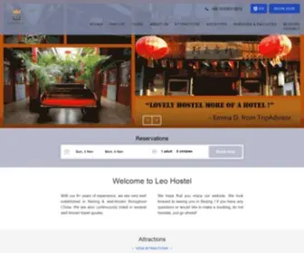 Leohostel.com(LEO GROUP HOSTELS) Screenshot