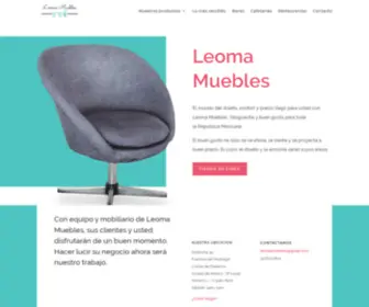 Leomamuebles.mx(Leoma Muebles) Screenshot