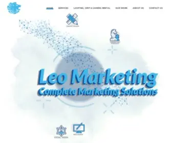 Leomarketing.com(Main Home) Screenshot