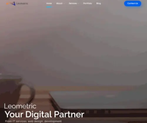 Leometric.com(Leometric Technology mobile application development partner) Screenshot