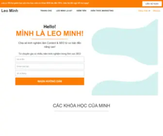 Leominh.com(Leominh) Screenshot
