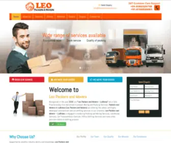 Leomoversspackers.in(Leo Packers and Movers Ludhiana) Screenshot