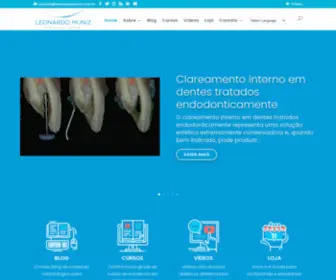 Leomunizodonto.com.br(Estética do sorriso) Screenshot