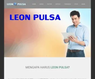 Leon-Pulsa.com Screenshot