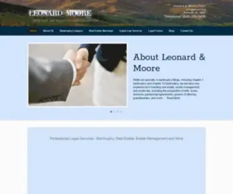 Leonardandmoore.com(Leonard & Moore) Screenshot