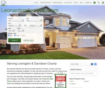 Leonardcraverrealty.com(Leonard Craver Realty Inc) Screenshot