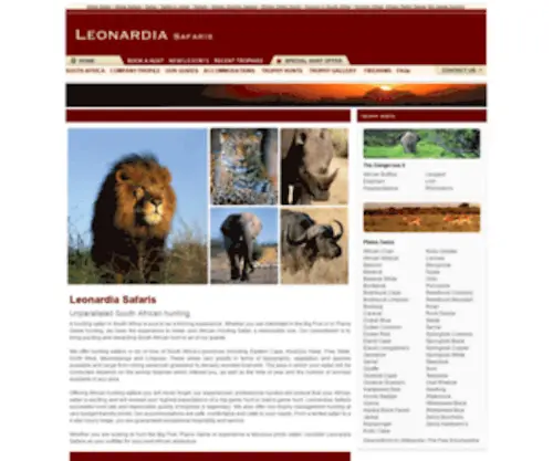 Leonardia.co.za(Leonardia) Screenshot