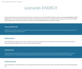 Leonardo-Energy.org(We Accelerate the Energy Transition) Screenshot