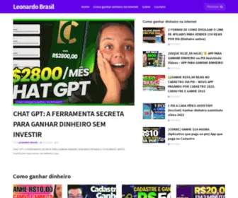 Leonardobrasil.com.br(Leonardo Brasil) Screenshot