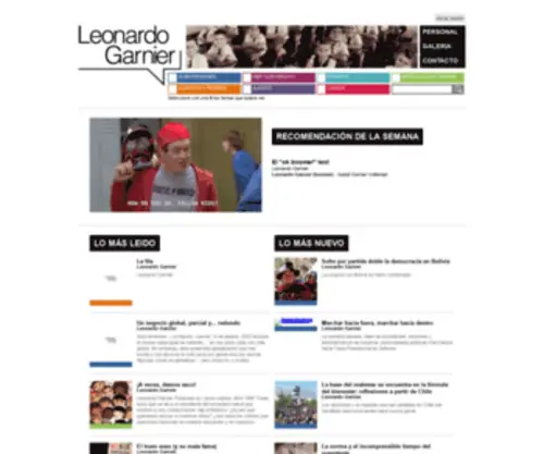 Leonardogarnier.com Screenshot