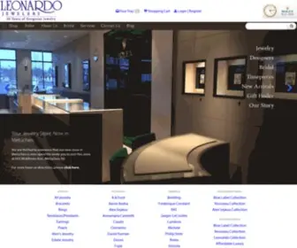 Leonardojewelers.com(Leonardo Jewelers) Screenshot