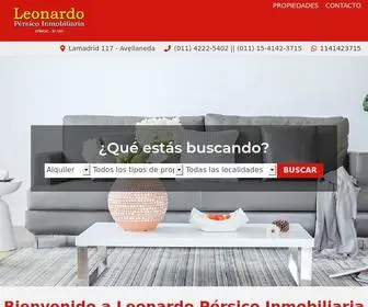 Leonardopersicoinmobiliaria.com(Alquiler) Screenshot