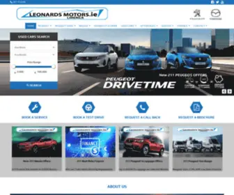 Leonardsmotors.ie(Leonardsmotors) Screenshot