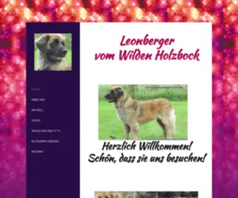 Leonberger-Vom-Wilden-Holzbock.de(Leonberger Vom Wilden Holzbock) Screenshot