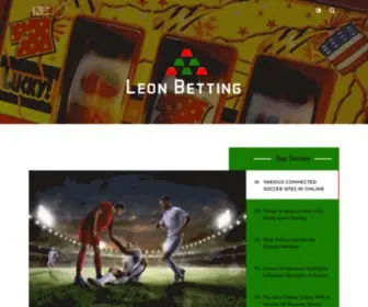 Leonbetting.com Screenshot