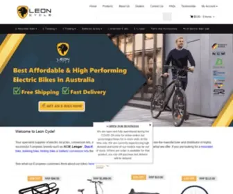 Leoncycle.com.au(Leon Cycle E) Screenshot