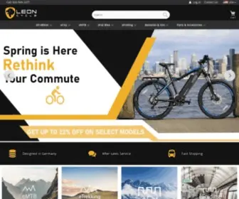 Leoncycle.com(Leon Cycle) Screenshot