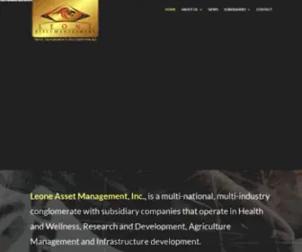 Leoneasset.com(Leone Asset) Screenshot