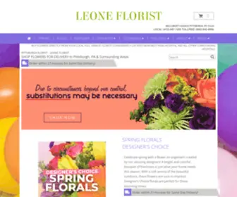 Leonesflorist.com(Leone's Flowers and Gifts) Screenshot