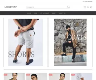Leoneton.com(Just another WordPress site) Screenshot