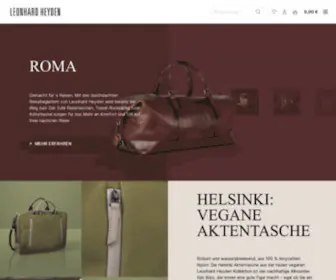 Leonhard-Heyden.com(Leonhard Heyden) Screenshot