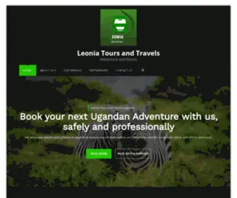 Leoniatravel.com(Leonia Tours and Travels) Screenshot