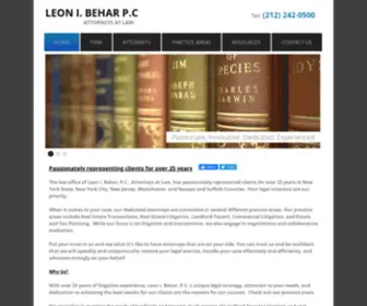 Leonibeharpc.com(Leonibeharpc) Screenshot