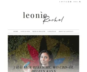 Leonierachel.com(Leonierachel) Screenshot