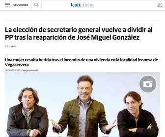Leonoticias.com(Información de leon) Screenshot
