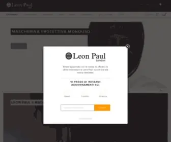 Leonpaulitaly.com(Leon Paul Italy) Screenshot