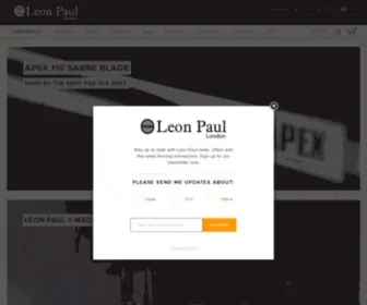 Leonpauljapan.com(Leon Paul London) Screenshot