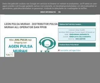 Leonpulsamurah.co(Leon Pulsa Murah) Screenshot