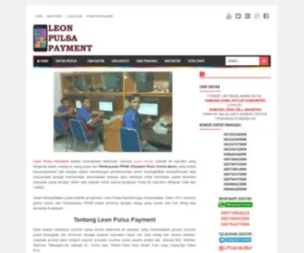 Leonpulsapayment.com(LEON PULSA LEON PULSA) Screenshot