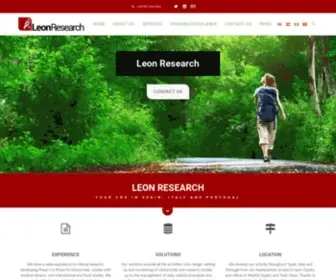 Leonresearch.com(Leon Research) Screenshot