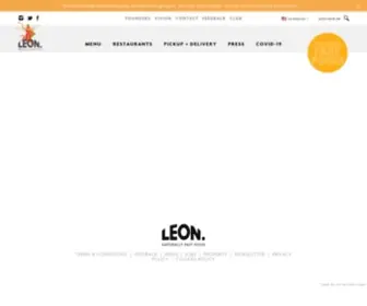 Leonrestaurants.co.uk(Leon Restaurants) Screenshot