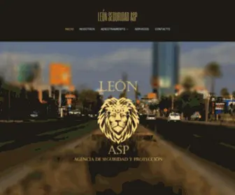 Leonseguridadasp.com(León Seguridad ASP) Screenshot