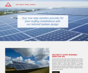 Leopadsolar.my(LRE I Best Solar Panel (PV) System Supplier Malaysia) Screenshot