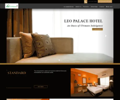 Leopalace.com.my(LEO Palace Hotel) Screenshot