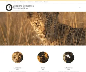 Leopard.ch(Leopard Ecology & Conservation) Screenshot