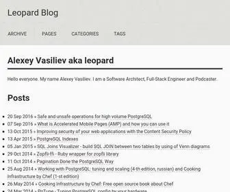 Leopard.in.ua(Alexey Vasiliev aka leopard) Screenshot
