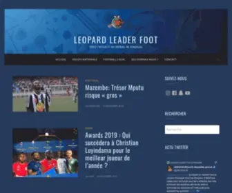 Leopardleader.com(Leopard Leader Foot) Screenshot