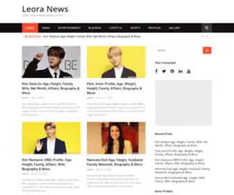 Leoranews.com(Leora News) Screenshot
