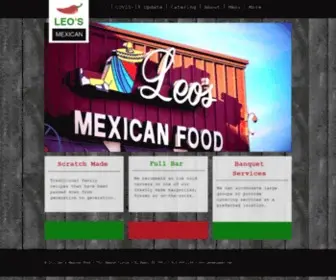 Leoselpaso.com(Leo's El Paso TX) Screenshot